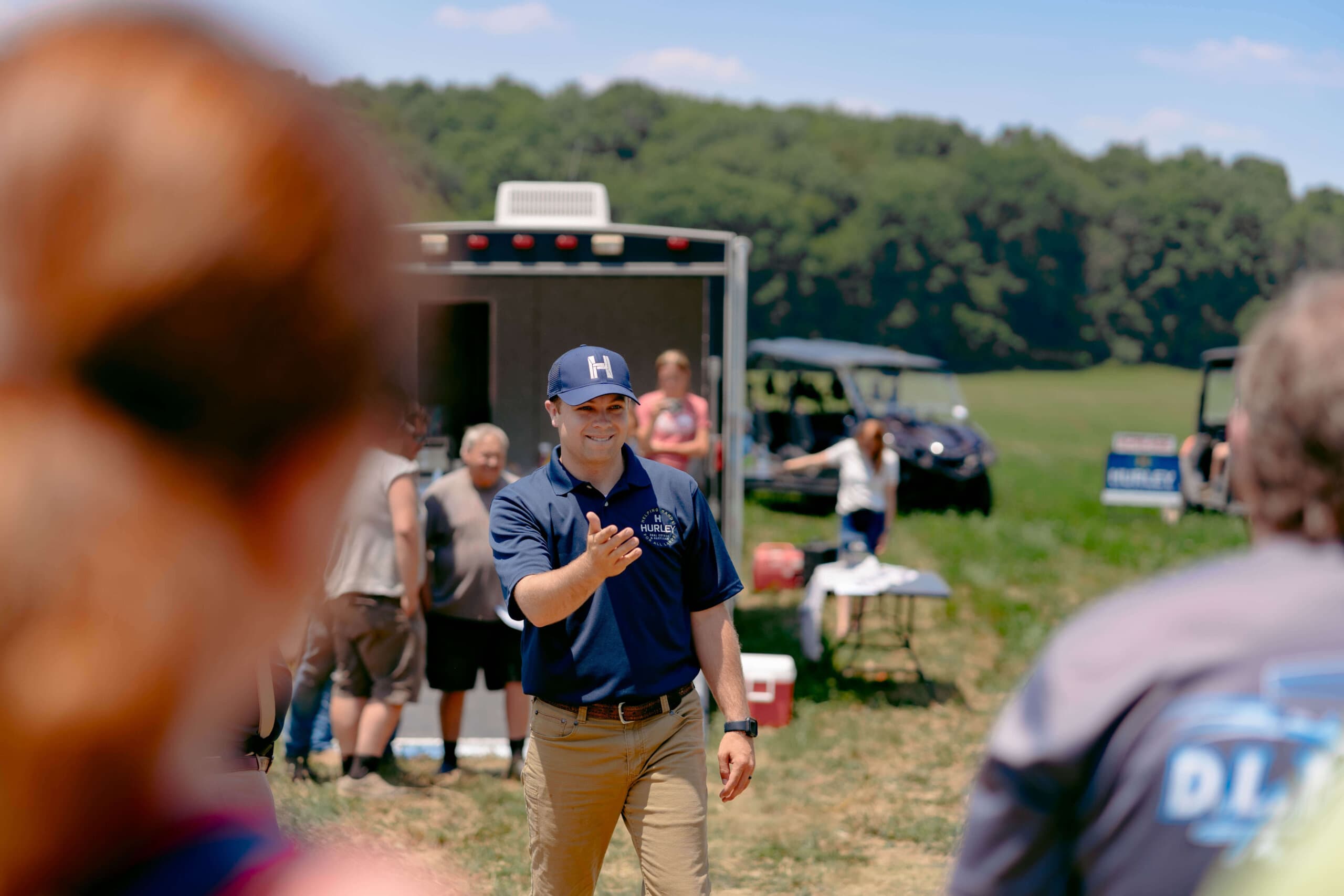 Who Matters: Kaleb Hurley conducting a farm auction